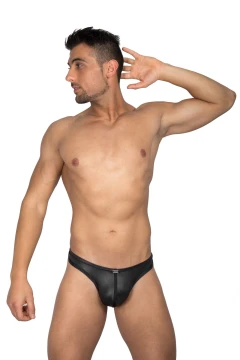 Pánská tanga černá 7288