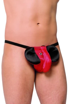 Pánská tanga 4445 slon red